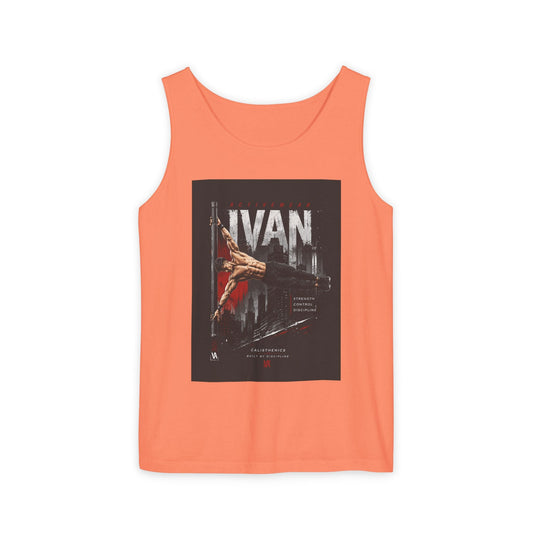 Ivan Rock Climber Tank Top — Vintage Climbing Poster Graphic Printify