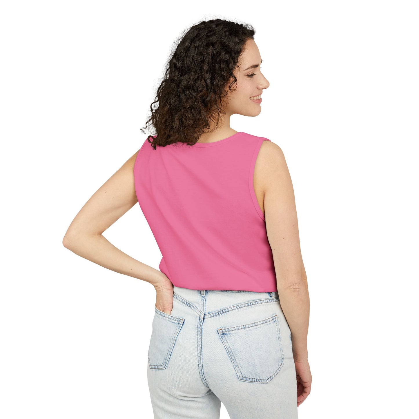 Vintage Pin-Up Tank Top — Retro Art Graphic Unisex Vest Printify
