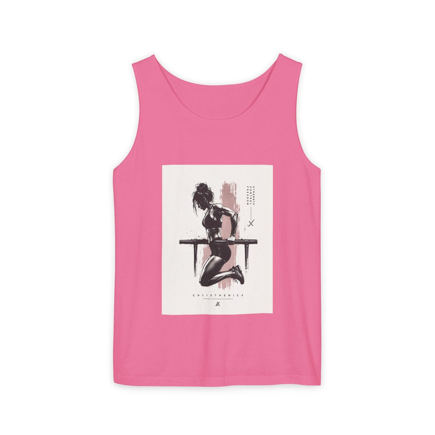 Vintage Pin-Up Tank Top — Retro Art Graphic Unisex Vest Printify