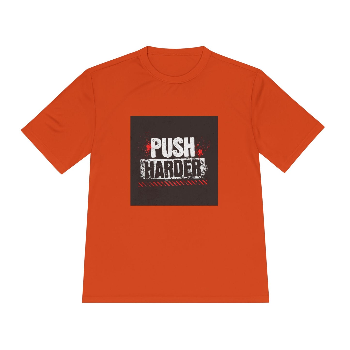 Push Harder Performance Tee — Motivational Gym Workout Shirt Printify