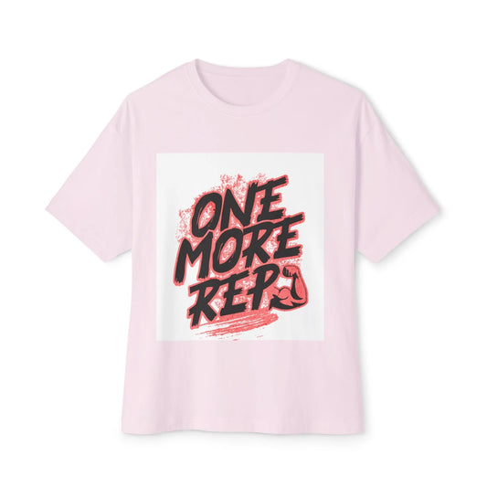 One More Rep Tee — Fitness Motivation Workout T‑Shirt Printify