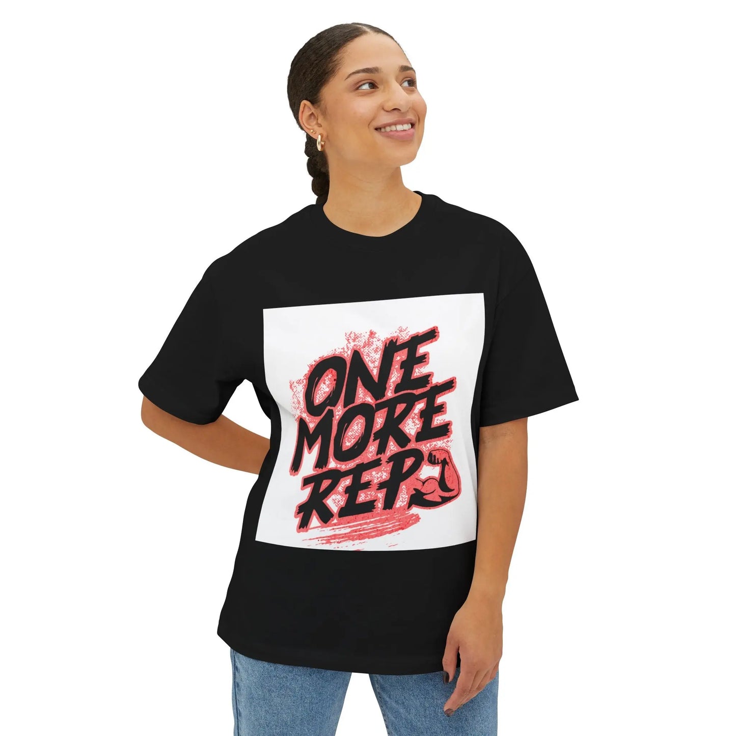 One More Rep Tee — Fitness Motivation Workout T‑Shirt Printify