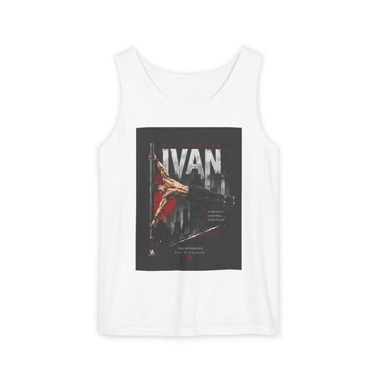 Ivan Rock Climber Tank Top — Vintage Climbing Poster Graphic Printify