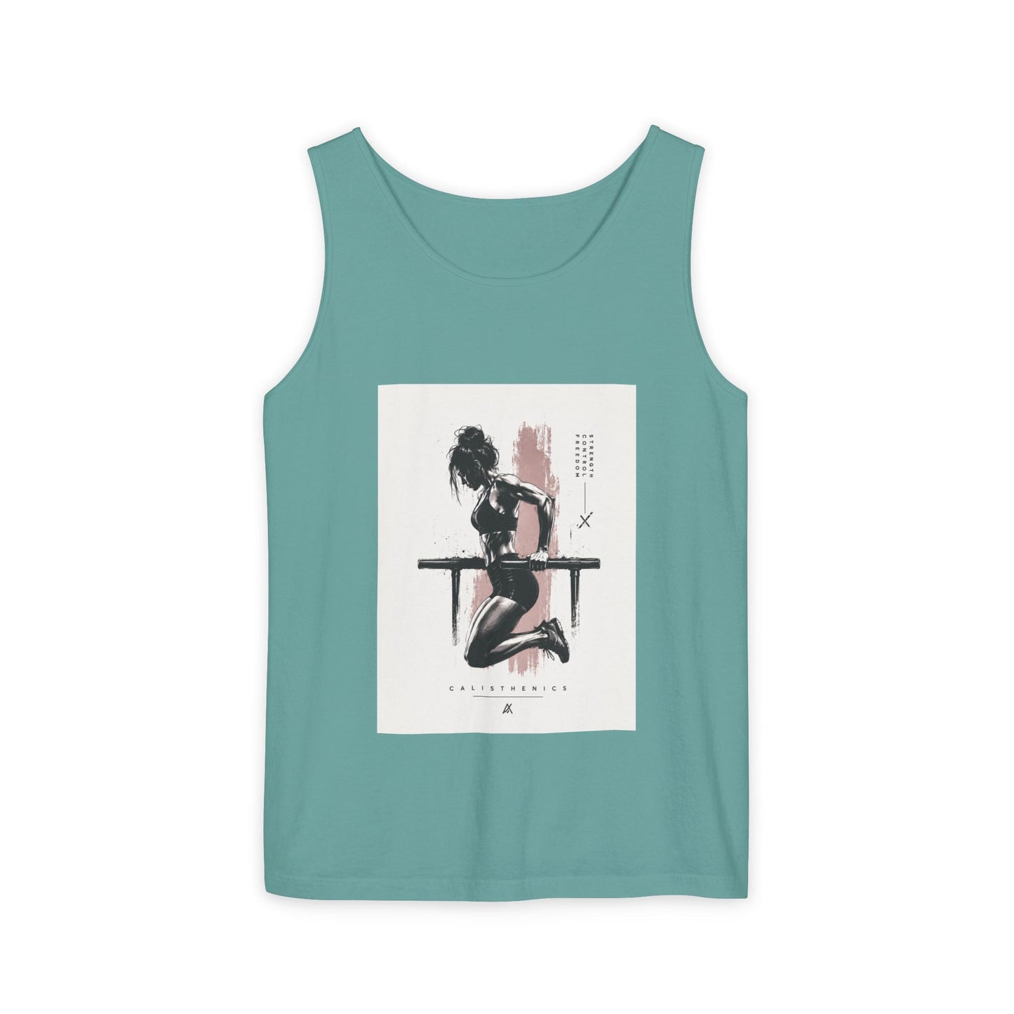 Vintage Pin-Up Tank Top — Retro Art Graphic Unisex Vest Printify