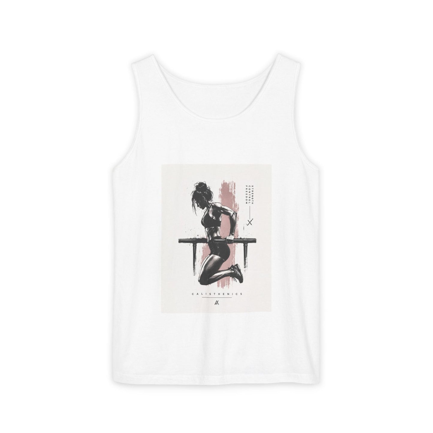 Vintage Pin-Up Tank Top — Retro Art Graphic Unisex Vest Printify