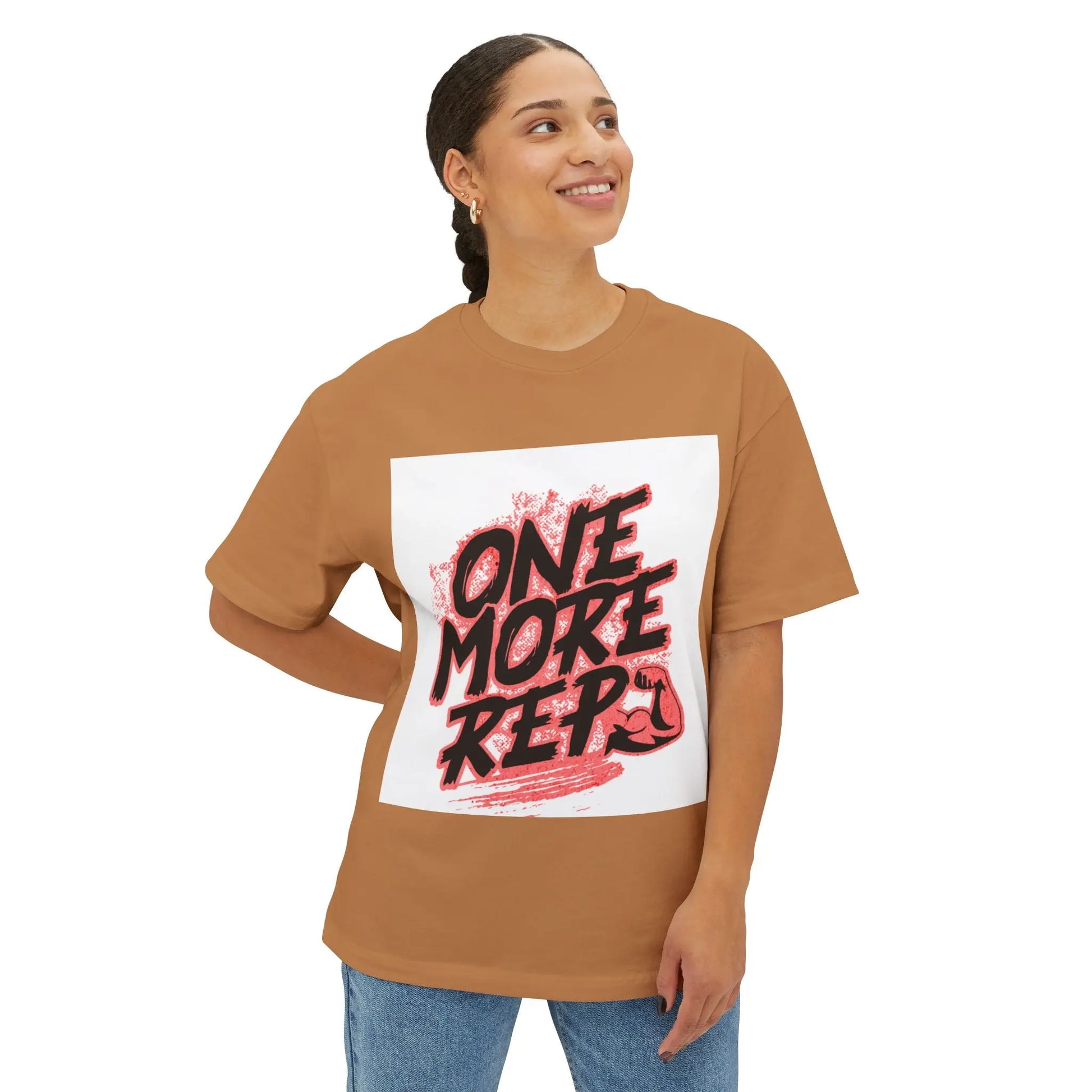 One More Rep Tee — Fitness Motivation Workout T‑Shirt Printify