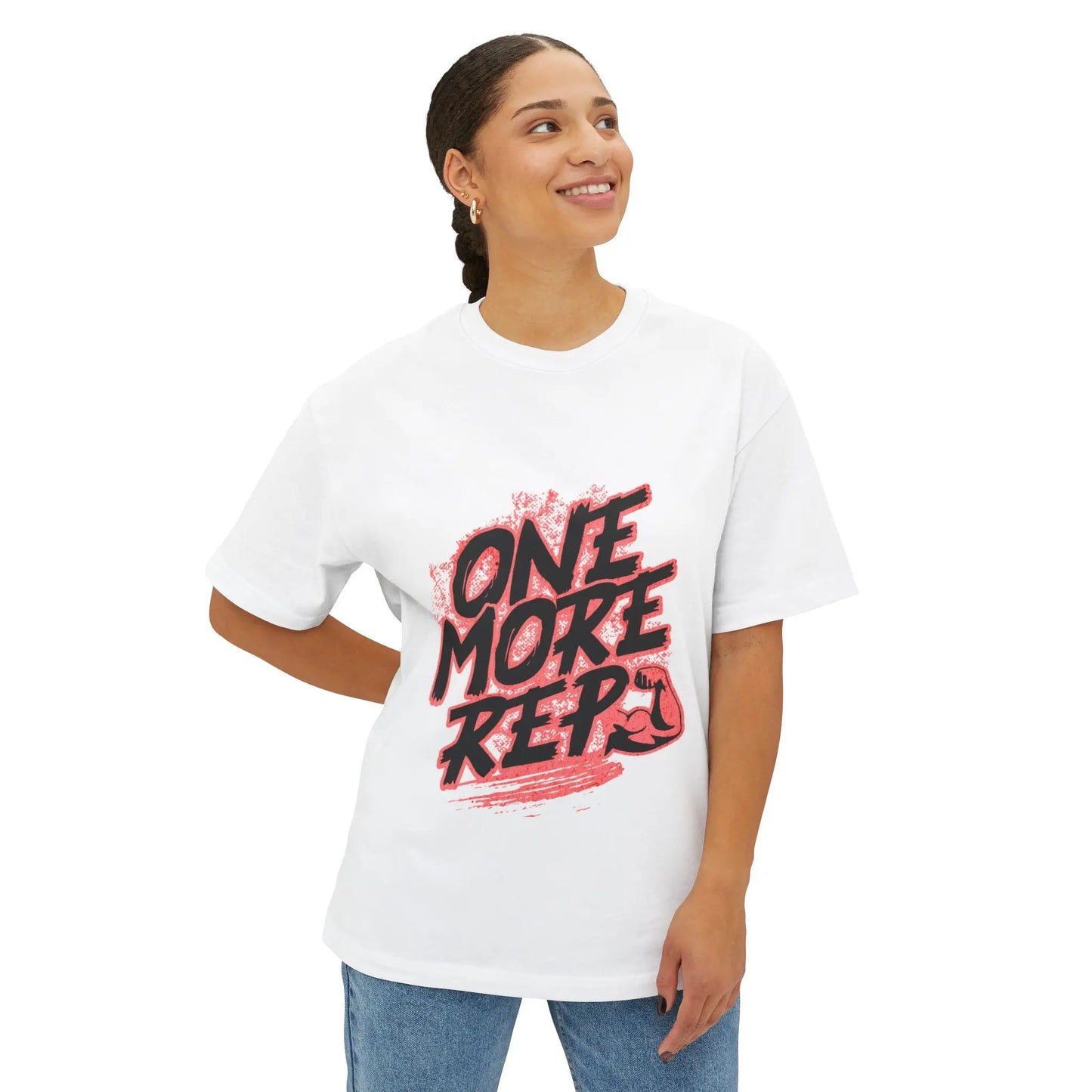 One More Rep Tee — Fitness Motivation Workout T‑Shirt Printify
