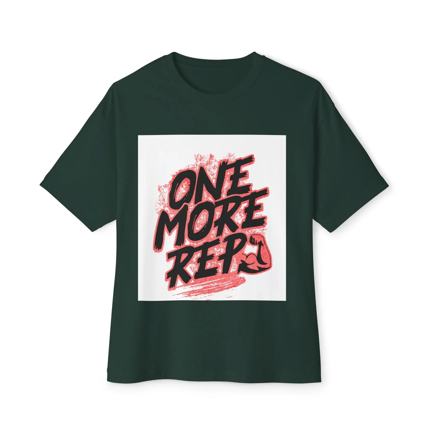 One More Rep Tee — Fitness Motivation Workout T‑Shirt Printify