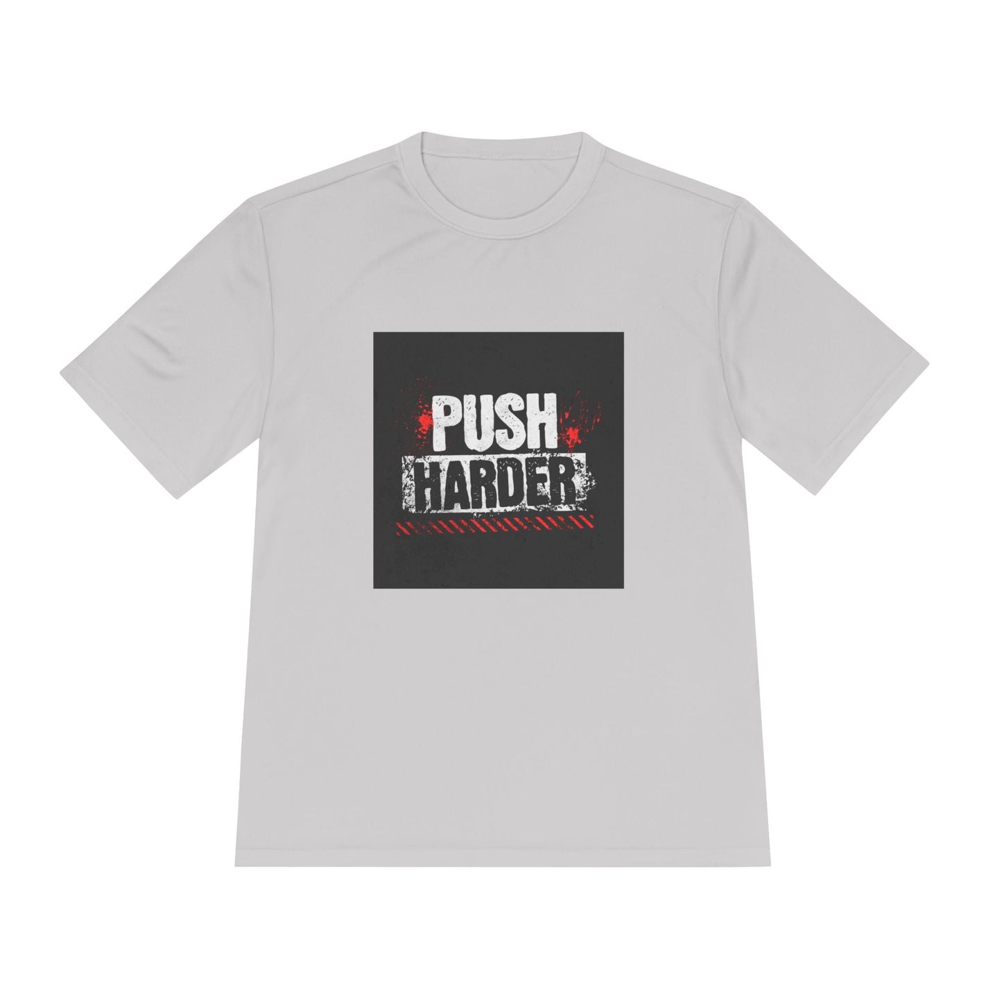 Push Harder Performance Tee — Motivational Gym Workout Shirt Printify