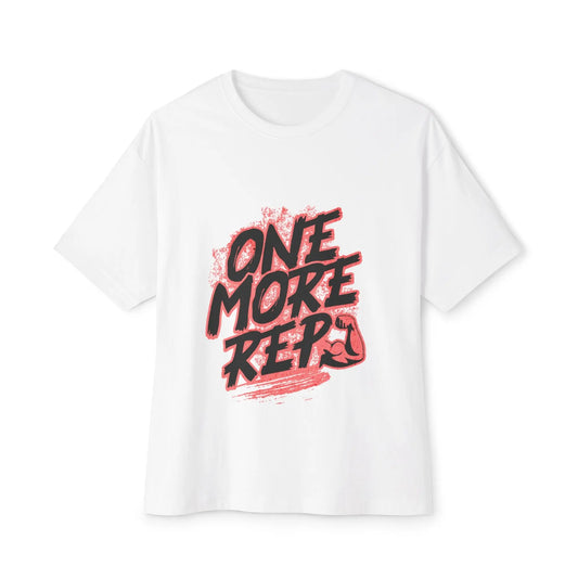 One More Rep Tee — Fitness Motivation Workout T‑Shirt Printify