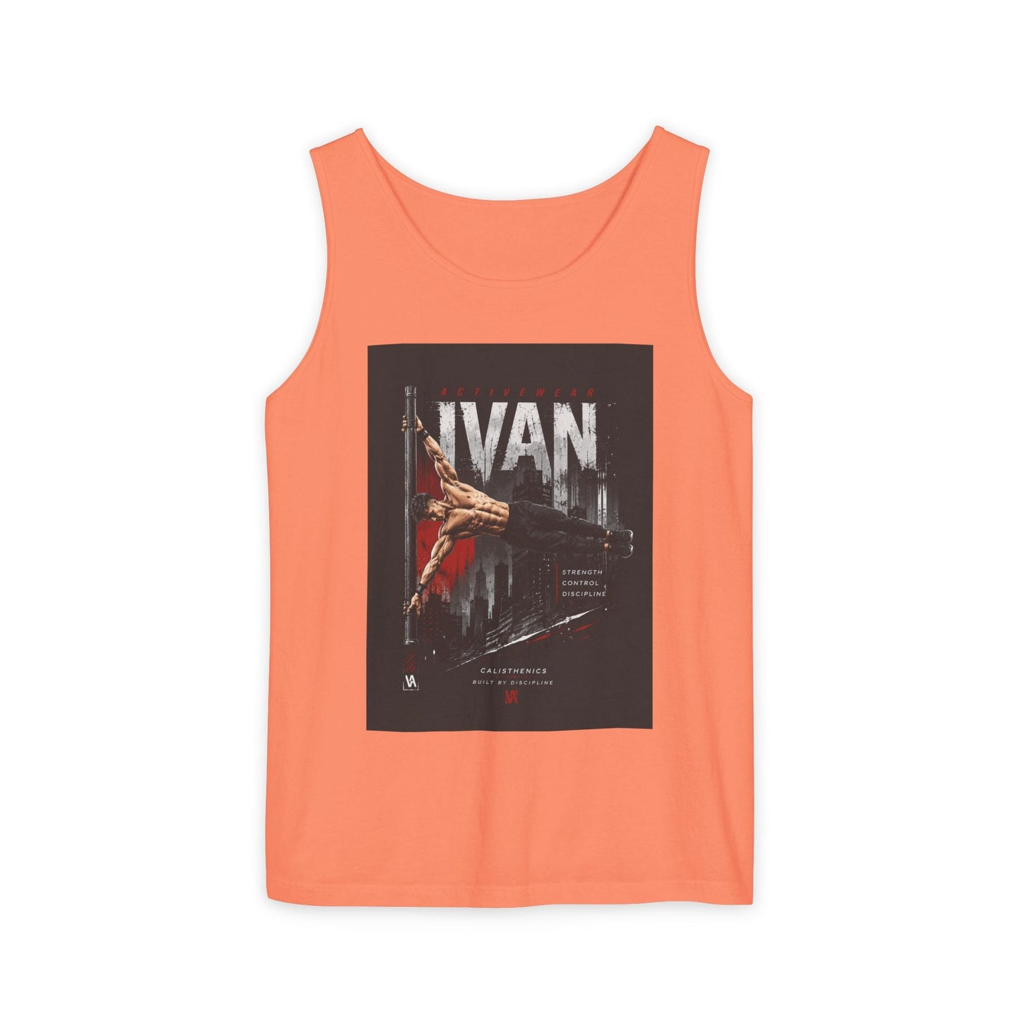 Ivan Rock Climber Tank Top — Vintage Climbing Poster Graphic Printify