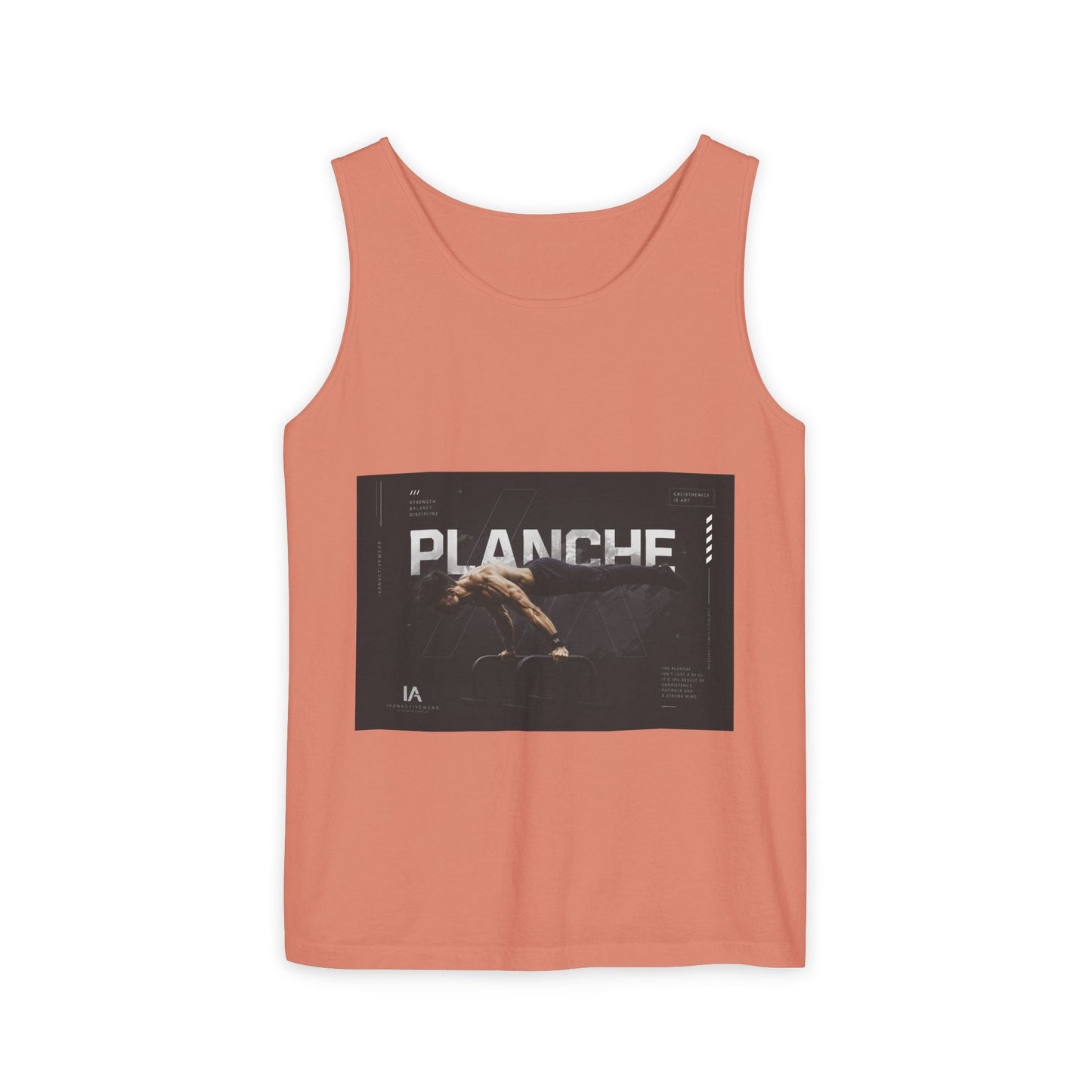 Planches Surfer Graphic Tank Top — Vintage Surf Photo "Planche" Printify