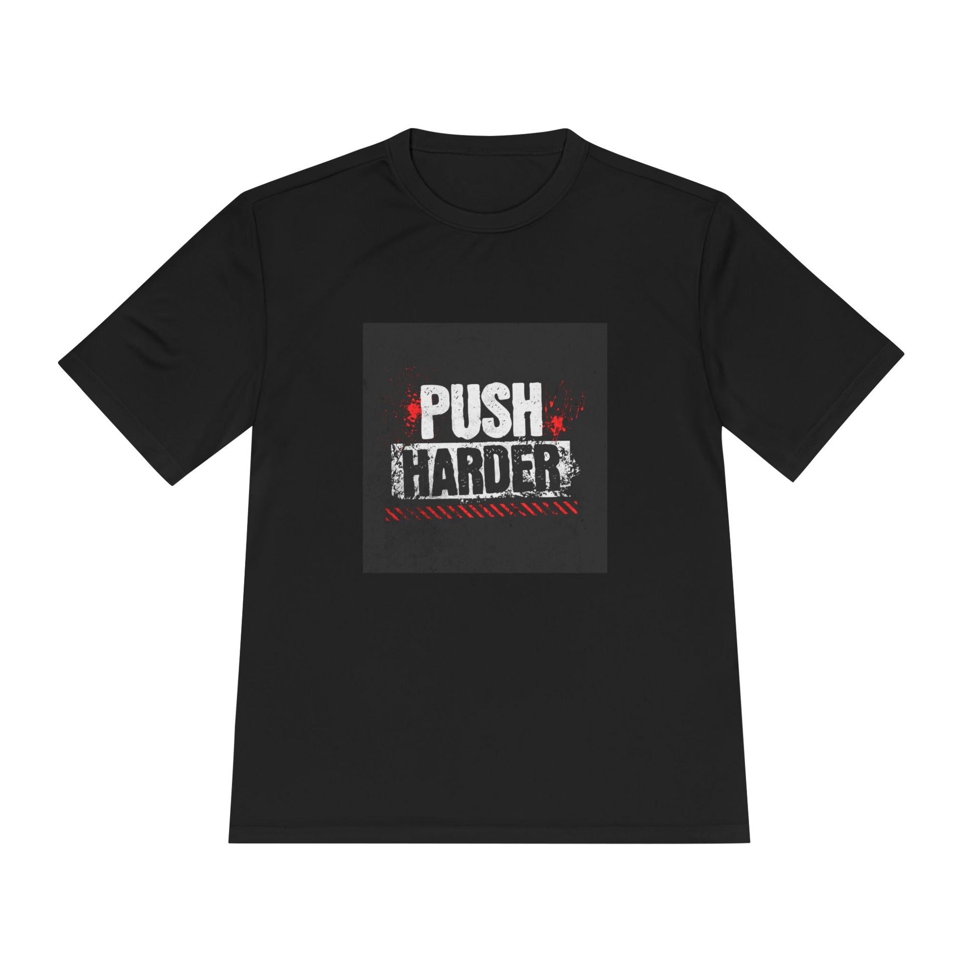 Push Harder Performance Tee — Motivational Gym Workout Shirt Printify
