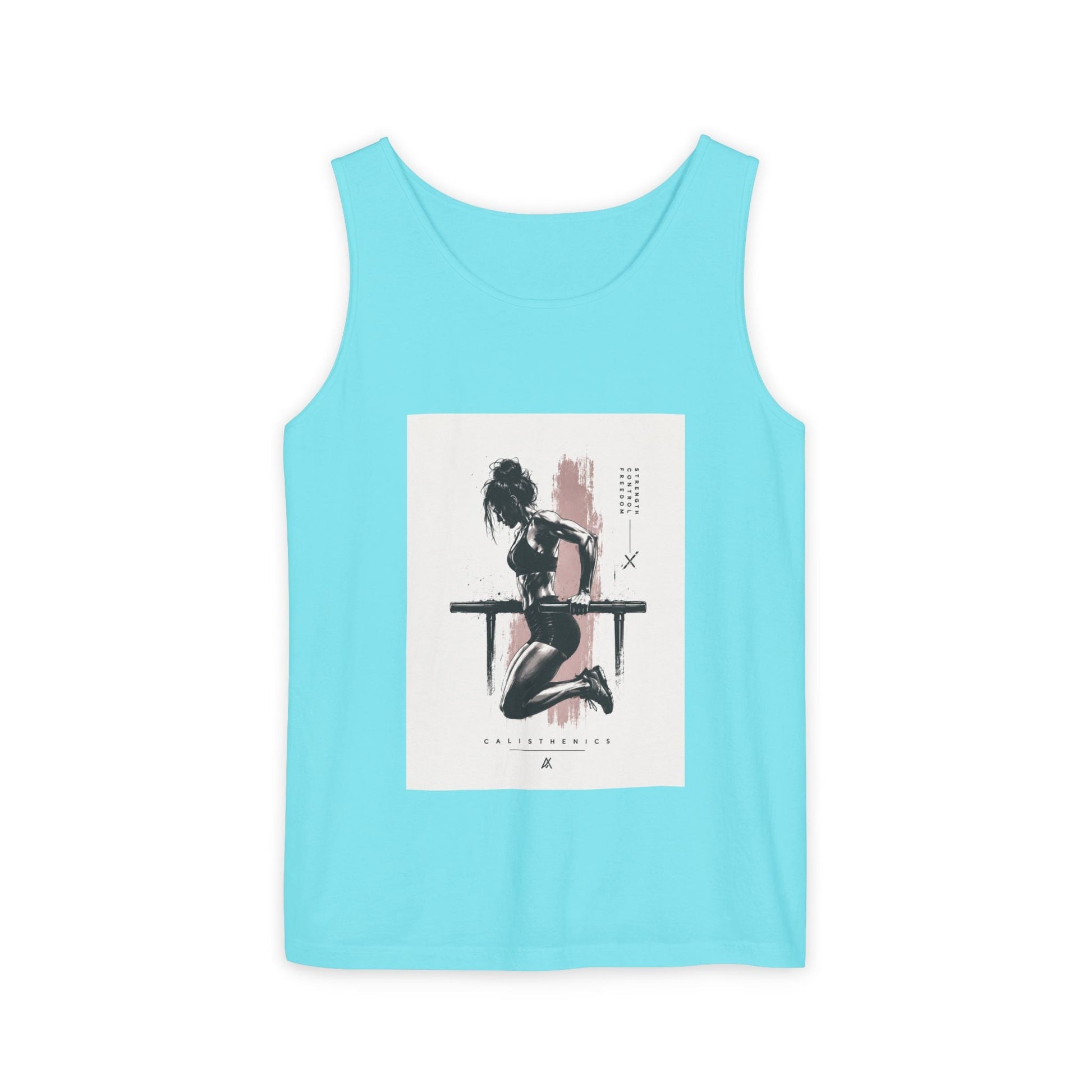 Vintage Pin-Up Tank Top — Retro Art Graphic Unisex Vest Printify